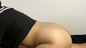 Hey, check out this curvy schoolgirl whore banging her classmate in a hot homemade session! 🔥🍑