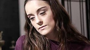 Busty Lesbian Instructor Licks And Fingers Shaved Student Pussy In Passionate Brunette And Blonde Encounter