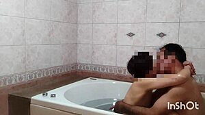 You know, these colleagues sneak quick romantic moments in the bath or bed during breaks, kissing passionately like secret lovers.