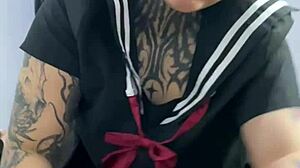 Hey, check out this curvy schoolgirl whore banging her classmate in a hot homemade session! 🔥🍑