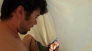 Stepmom erin electra helps stepson cum with naked tits masturbation and creampie in bathroom taboo