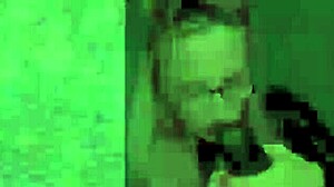 Sissy Bimbo In Glasses Follows Jerk Off Instructions With Strapon And Cum Fantasy