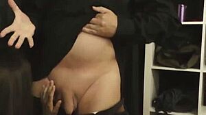 Brunette and blonde gamers swap cum in Austrian homemade foursome. They wear heels and lingerie for group fun.