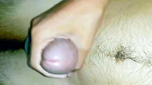 Horny wife in dress gives mind-blowing boner massage then fingers her big ass outdoors.