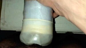 Why cum on top of this homemade pussy for a summer wank?