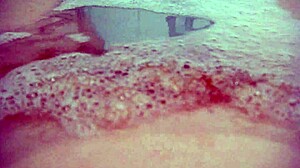 hey annie, loving that body bath with monster comfy bubbles and hairy pussy fingering?