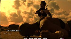 Intense Hardcore Blowjob And Rough Action Explode In Desert Stalker Porn Game Chapter 1!