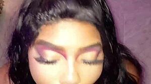 Beautiful young girl tricked into casting for blonde ebony creampie