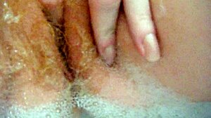 hey annie, loving that body bath with monster comfy bubbles and hairy pussy fingering?