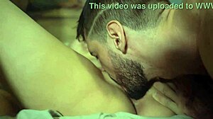 hey, check out this homemade vid of that hot nympho filming with two pervy dudes that leaked online - full version on red