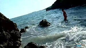 Tourists Sneak Doggy Style Sex On Nudist Beach!