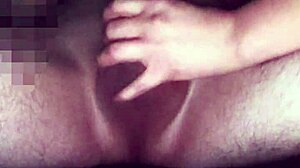 Emotional blowjob and ride with Latina friend in car