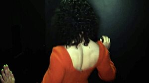 Blonde Teen Amateur Swallows Cum from Big Cock Gloryhole vs Brunette Fucking in POV Contrast