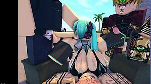 in the virtual world of roblox miku explores creative adventures with friends and fun challenges through group activities and exciting interactions