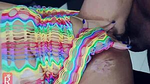 BBC Fucks the Ass Slut with Deepthroat and Orgasm