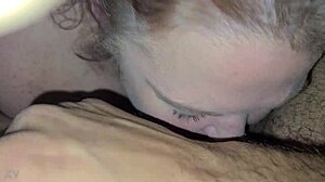 miss samantha casually sucks her favorite cock in relaxed session