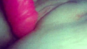 Tight Amateur Teen Plays with Pussy Using Dildo and Toys