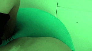 German blonde wife licks pussy in first threesome with amateur milf. Cunilingus and handjob lead to cumshot outdoors.