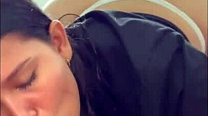 Big ass latina rides big cock in pov. She takes creampie while showing off her tits and ass.