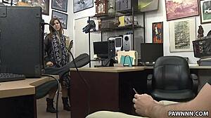 hey this is the pawnstar meeting a rockstar with latina amateur getting facial cumshot from big cock in hidden cam shop