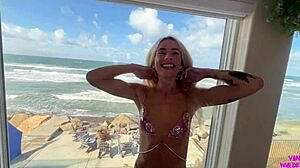 Blonde surfer girl, you're riding my long board with deepthroat and doggystyle on the beach, handjob included.