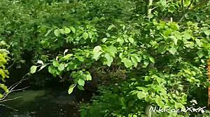 Evelina Darling Public Tit Flash And Risky Dick Suck