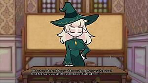 maeve explores public academy in outdoor cartoon adventure