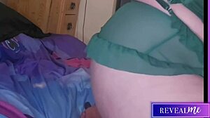 Revealme curvy babe's sensual show with ass dildo ride and fingering fun