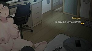 Tenants of the dead escena hentai 03 Daeshim y Min-jee sub español, big tits ass Asian creampie anime bitch!