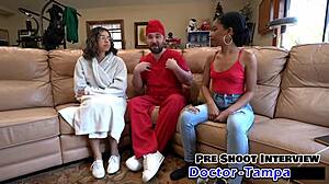 i tried out a foley catheter with dr tampa in latex gloves