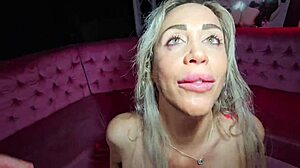 Emotional Scene As Hot Blonde Enters Club For Her First Anal Experience And Pee Session In Full Video On Red Page