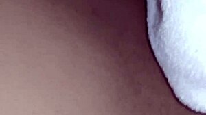 Bold ebony couple fingering huge ass in outdoor fetish