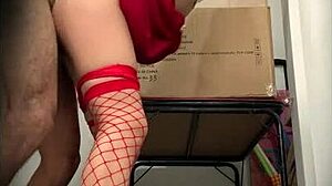 Colombian nympho sneaks into club bathroom for wild fuck on spy cam!