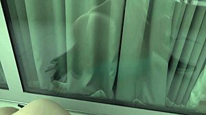 German blonde wife licks pussy in first threesome with amateur milf. Cunilingus and handjob lead to cumshot outdoors.