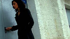 Lou Charmelle's Shaved Pussy in Hardcore Amateur Facial