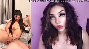 Karely ruiz was cogiendo with her amiga robertita in a steamy mexican creampie session