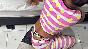 Oh My God, My Step-Nephew Forces Me To Suck His Penis While Husband Ignores Us In Homemade Colombian Scene!