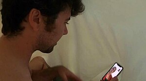 Stepmom erin electra helps stepson cum with naked tits masturbation and creampie in bathroom taboo