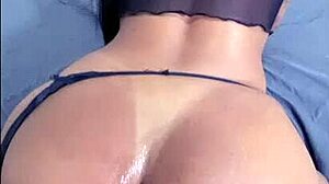 Rabetão Brazilian Housewife Rides Homemade With Long Hair Flowing