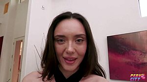 Busty Latina tempts with deep anal ride on massive cock after rimjob