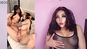 Karely ruiz was cogiendo with her amiga robertita in a steamy mexican creampie session