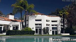 Heartbreaking Punishment for Rebellious Lana Sharapova as Stepmoms Kenzie Taylor and Kit Mercer Spank Her Firm Ass