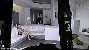 valentina nappi and zoe parker dive into a hot threesome with big cock licking and sucking