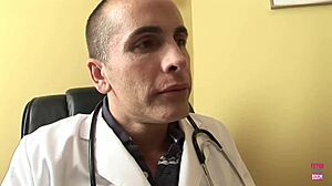 Fuckable Skinny Blonde Bitch Gets Cured and Screwed by Hung Doctor