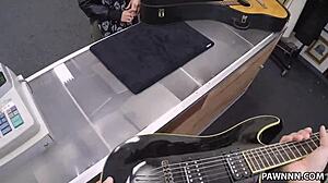 hey this is the pawnstar meeting a rockstar with latina amateur getting facial cumshot from big cock in hidden cam shop