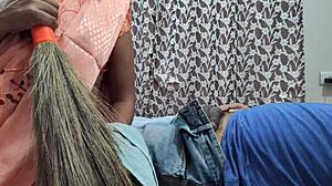 Village girl comes to Mumbai for work and gets intense sex from owner in this Indian creampie story