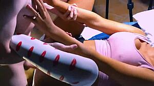 Shy Teen Latina Colegiala Seduces Nerd Friend For Tight Orgasm Session In Bedroom While Parents Are Away!