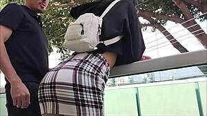 Young 18+ Man Visited New Room To Live In And Gave It To Owner! Exotic Babe With Natural Tits And Panties Got Dirty Talk!