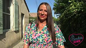 mila coquine en couple tasted another man in a chubby french outdoor threesome with european amateurs