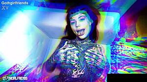 Curvy pale white big natural boobs lesbian slave fingered hard!